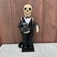 Rare Vintage Telco 1988 Skeleton With Cobra Snake Light Up Motion-ette