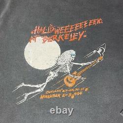 RARE vintage 80s Grateful Dead Halloween At Berkeley 1984 Tour Sweatshirt