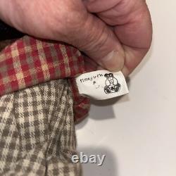 RaRe Vintage Primitive Honey and Me Doll Honey & Me Halloween Cat withpumpkin Head