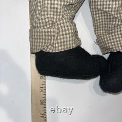 RaRe Vintage Primitive Honey and Me Doll Honey & Me Halloween Cat withpumpkin Head