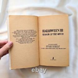 Rare 1st/1st Oct 1982, Halloween III Season of the Witch, Jack Martin VTG Horror