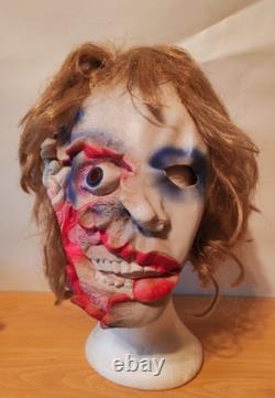 Rare Cesar Mask Vintage Halloween 1987 Horror Zombie Women Gore Effect