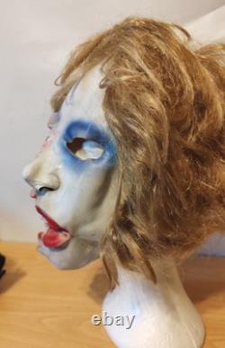 Rare Cesar Mask Vintage Halloween 1987 Horror Zombie Women Gore Effect