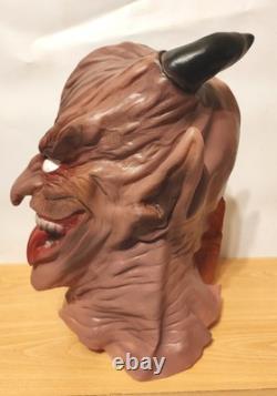 Rare Cesar Mask Vintage Halloween 1990 Horror Demon Lucifer Creepy Pinteau
