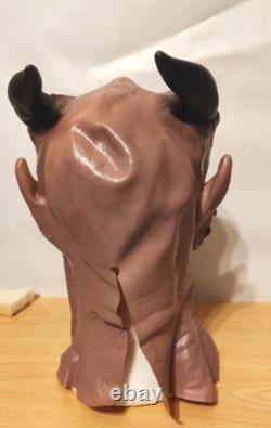 Rare Cesar Mask Vintage Halloween 1990 Horror Demon Lucifer Creepy Pinteau