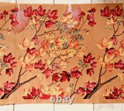 Rare Early Halloween Vintage Dennison Halloween Crepe Paper Autumn Maple Leaves