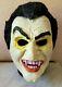 Rare Festival 81 Vintage Cesar Dracula Vampire Halloween Mask Withinsert & Hair