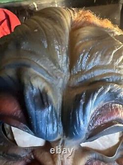 Rare FESTIVAL 81 Vintage Monster Dracula Vampire Halloween Mask withInsert & Hair