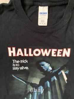 Rare Michael Myers promotional HALLOWEEN Horror Movie y2k vintage t-shirt