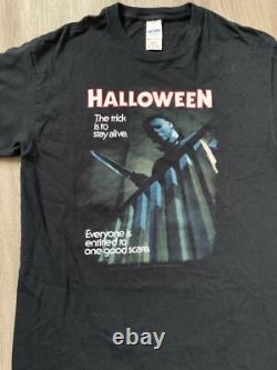 Rare Michael Myers promotional HALLOWEEN Horror Movie y2k vintage t-shirt