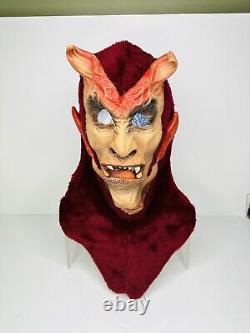 Rare! Red Lucifer Vintage Bss Halloween Mask Be Something Studios Not Don Post