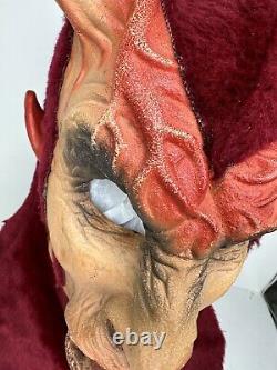 Rare! Red Lucifer Vintage Bss Halloween Mask Be Something Studios Not Don Post