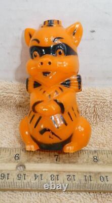 Rare Rosbro Rosen Vintage Halloween Pig Bandit Or Masked Pig