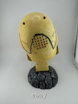 Rare Skeleton Head Sings Monster Mash Moves Vintage Halloween