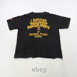 Rare VTG The Curse of the Crypt Keeper Halloween Horror Nights V T Shirt 90s 2XL