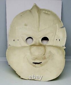 Rare Vintage 1965 Ben Cooper Impossibles Coil Man Mask Halloween Hanna-Barbera
