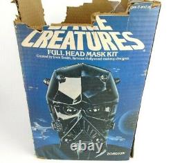 Rare Vintage 1978 Pressman Space Creatures ZORDIUS Halloween Full Head Mask