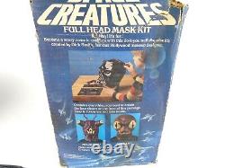 Rare Vintage 1978 Pressman Space Creatures ZORDIUS Halloween Full Head Mask