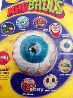 Rare Vintage 1986 Amtoy Madballs Oculus Orbus Sealed Toy NIB MOC Monster Eye