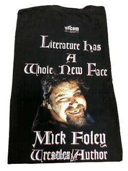 Rare Vintage 1999 WWF Mick Foley Wrestling Shirt Wwe Ecw Wcw Dude Love Mankind