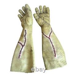 Rare Vintage 2006 Don Post Studios Inc. Large Frankenstein Hands Halloween Decor