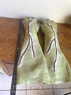 Rare Vintage 2006 Don Post Studios Inc. Large Frankenstein Hands Halloween Decor