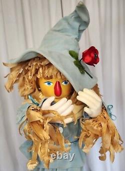 Rare Vintage 70's Wizard of OZ Scarecrow Motionette Animatronic 27