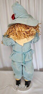 Rare Vintage 70's Wizard of OZ Scarecrow Motionette Animatronic 27