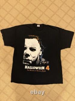 Rare Vintage 80s Halloween 4 The Return Of Michael Myers T-Shirt