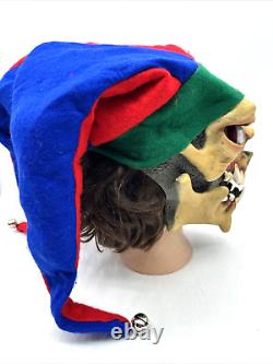 Rare Vintage Be Something Studios Mask 2003 B. S. S USA Halloween Bells Skull