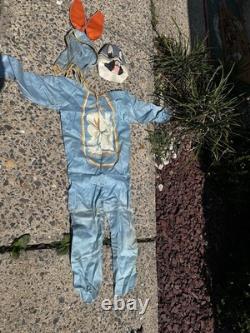 Rare Vintage Bugs Bunny Halloween Costume No Box Warner Bros. Face Cloth