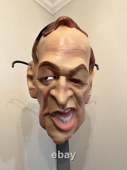 Rare Vintage Cesar Halloween Mask Jean Chrétien Canadian Prime Minister 1994