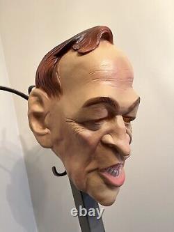 Rare Vintage Cesar Halloween Mask Jean Chrétien Canadian Prime Minister 1994