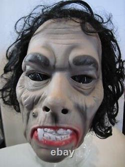 Rare Vintage Cesar Phantom Of The Opera Lon Chaney Halloween Vinyl Mask France