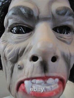 Rare Vintage Cesar Phantom Of The Opera Lon Chaney Halloween Vinyl Mask France