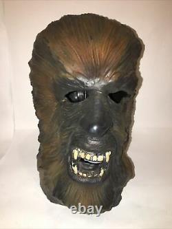 Rare Vintage Don Post Studios 1976 Halloween Mask Thick 1970s Wolfman Werewolf
