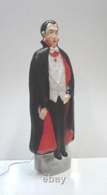 Rare Vintage Dracula 42 Blow Mold, Don Featherstone Bela Lugosi Halloween USA