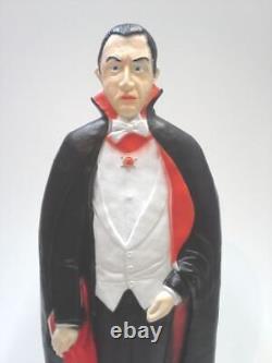 Rare Vintage Dracula 42 Blow Mold, Don Featherstone Bela Lugosi Halloween USA