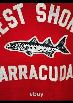 Rare Vintage Felco Barracuda Letterman Jacket Halloween Theater Costume