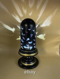 Rare Vintage Gemmy Halloween Rotating Light Projector Ghosts 12 Tall