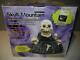 Rare Vintage Gemmy Skull Mountain Fog Machine Halloween Fogger Lights & Sounds