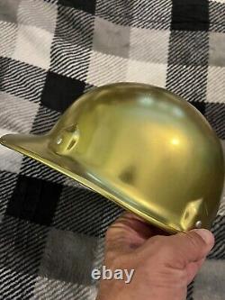 Rare Vintage Gold Jackson Hard Hat Construction Village People Halloween Costume