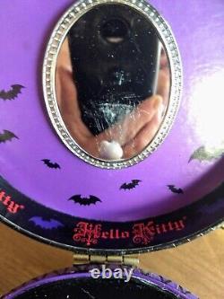 Rare/Vintage Gothic Hello Kitty Music Box, Wind plays Fantasia 2003, Halloween