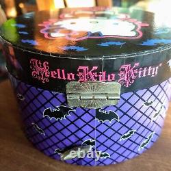 Rare/Vintage Gothic Hello Kitty Music Box, Wind plays Fantasia 2003, Halloween