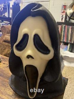 Rare Vintage Halloween Easter Fun World Scream Ghostface Latex Bust Head