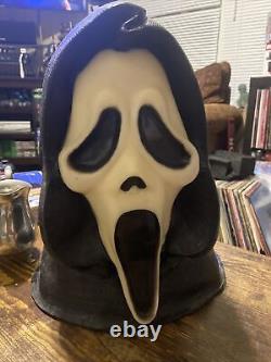 Rare Vintage Halloween Easter Fun World Scream Ghostface Latex Bust Head