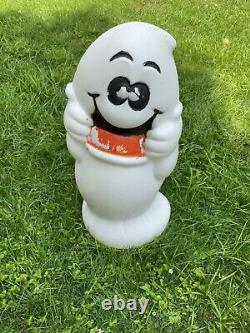 Rare Vintage Halloween Ghost Treat Blow Mold