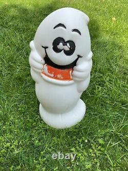 Rare Vintage Halloween Ghost Treat Blow Mold