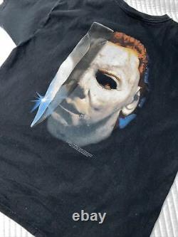 Rare Vintage Halloween Michael Myers Horror Movie Promo Serial Killer T-Shirt XL