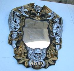 Rare Vintage Halloween Mirror 1992 Illusive Concepts INC